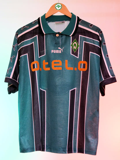 Werder Bremen 1999/2000 Home Shirt (#3 Wicky) (S) 6/10
