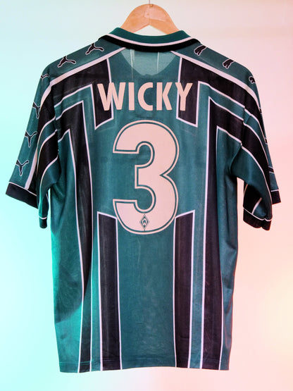Werder Bremen 1999/2000 Home Shirt (#3 Wicky) (S) 6/10