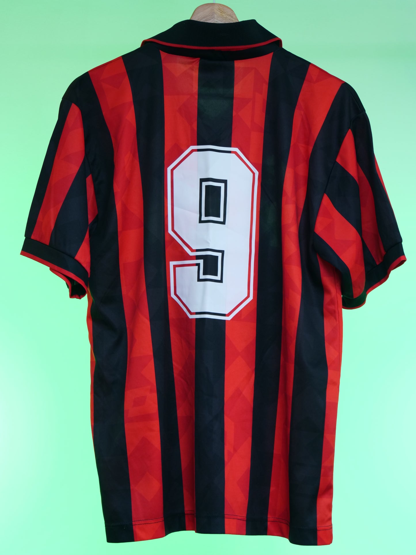 AC Milan 1993/1994 Home Shirt (#9) (M)