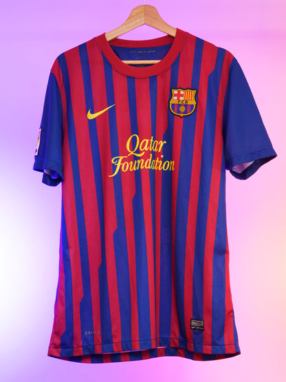 Barcelona 2011/2012 Home Shirt (#10 Messi) (L)