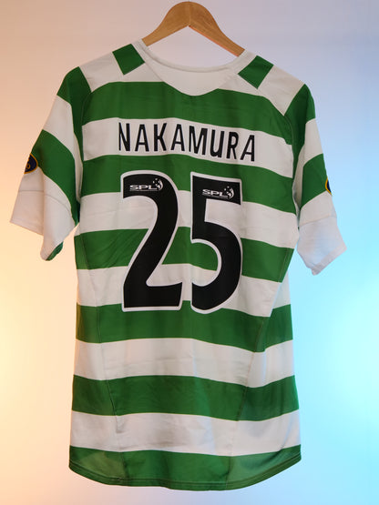 Celtic 2006/2007 Home Shirt (#25 Nakamura) (L)