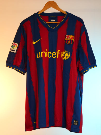 Barcelona 2009/2010 Home Shirt (XXL)
