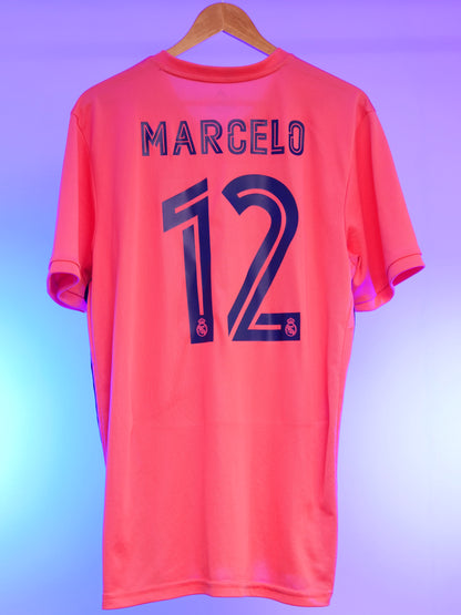 Real Madrid 2020/2021 Away Shirt (#12 Marcelo) (XL)