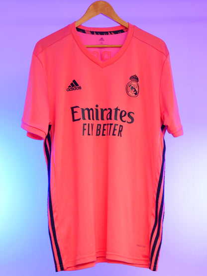 Real Madrid 2020/2021 Away Shirt (#12 Marcelo) (XL)