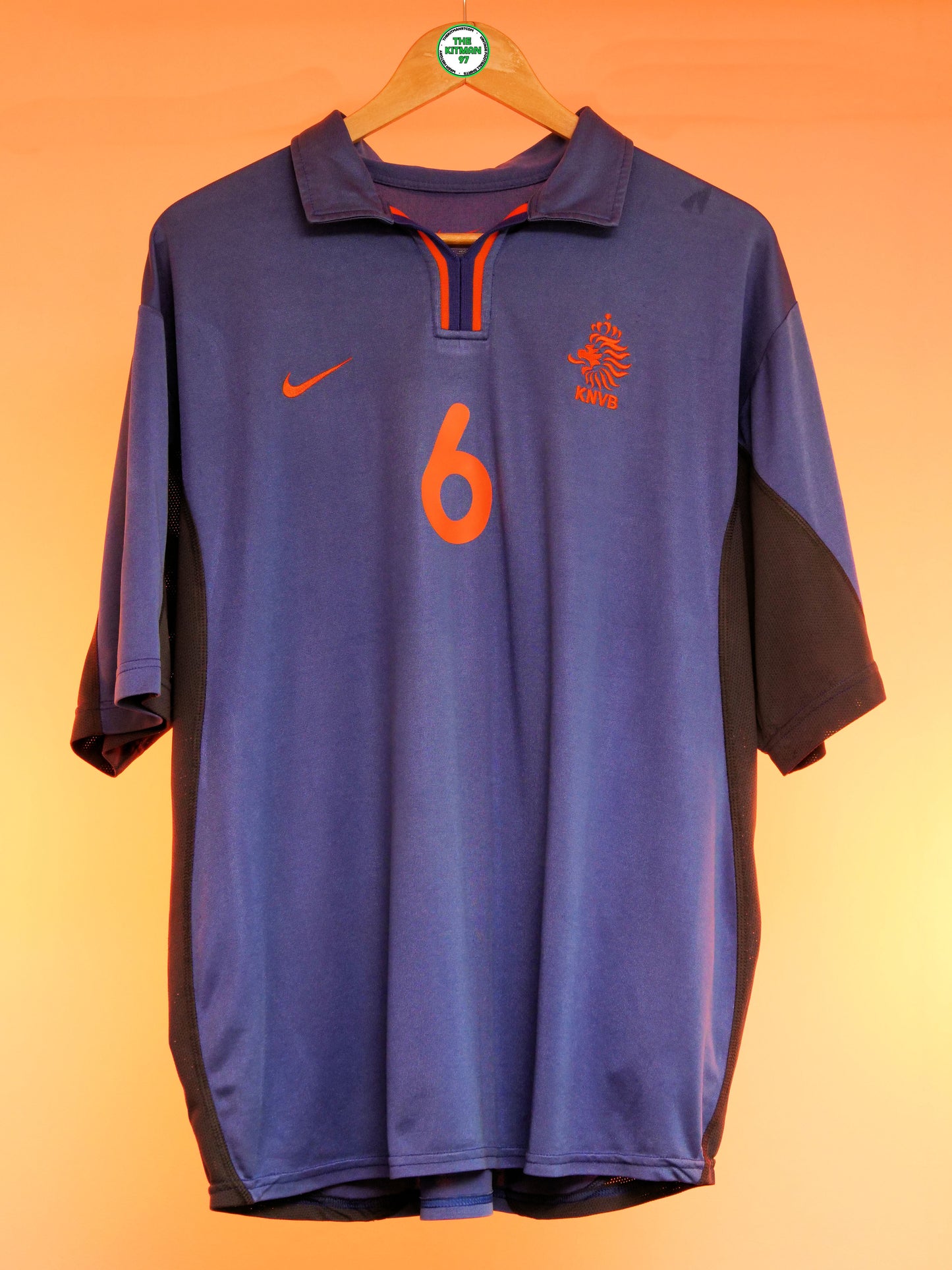 Netherlands 2000/2001 Away Shirt (#6 Seedorf) (XL)