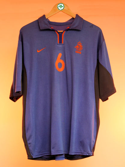 Netherlands 2000/2001 Away Shirt (#6 Seedorf) (XL)