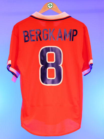 Netherlands 1997 Home Shirt (#8 Bergkamp) (M)