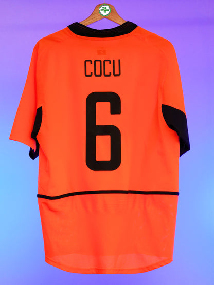 Netherlands 2002 Home Shirt (#6 Cocu) (M)