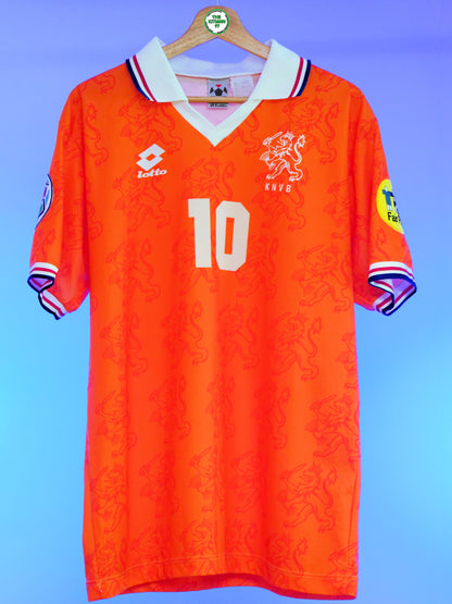 Netherlands 1994 Home Shirt (#10 Bergkamp) (L)