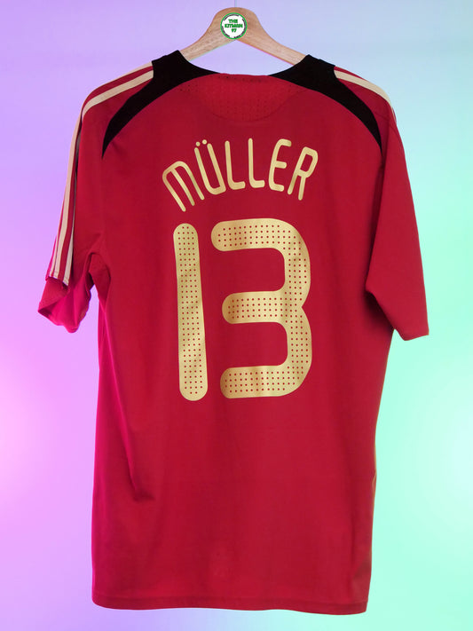 Germany 2008/2009 Away Shirt (#13 Muller)