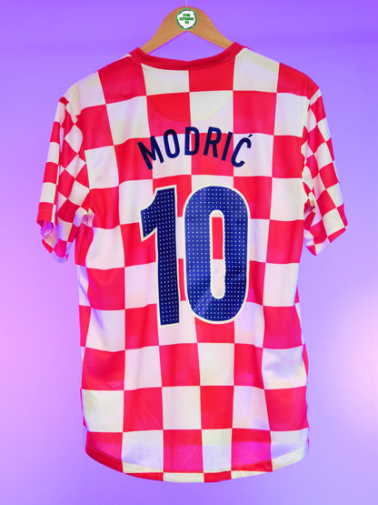 Croatia 2012 Home Shirt (#10 Modric) (M)