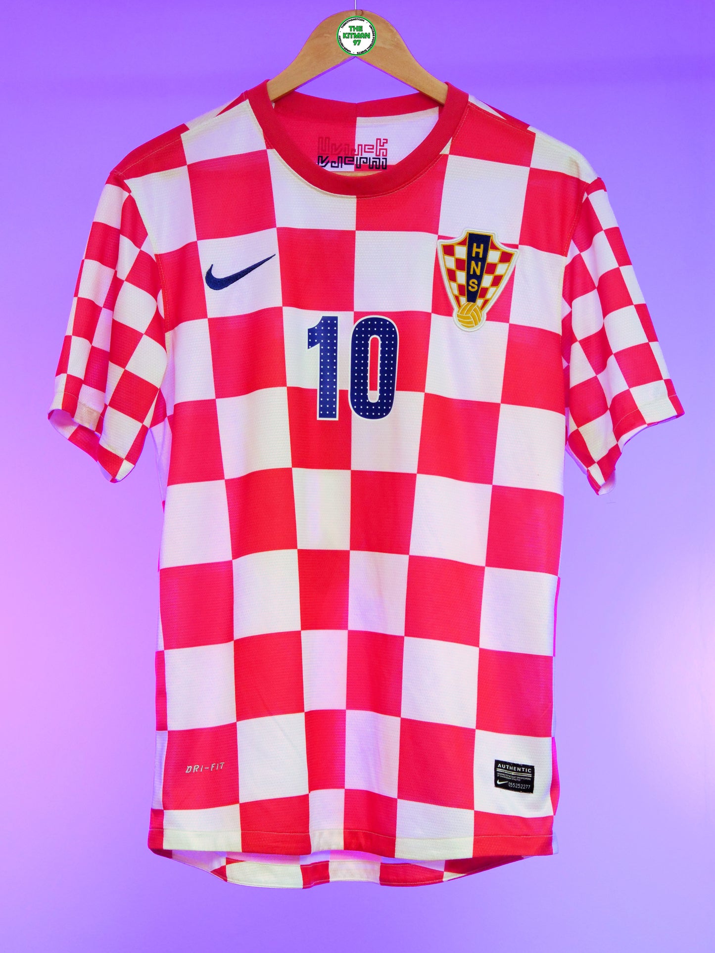 Croatia 2012 Home Shirt (#10 Modric) (M)