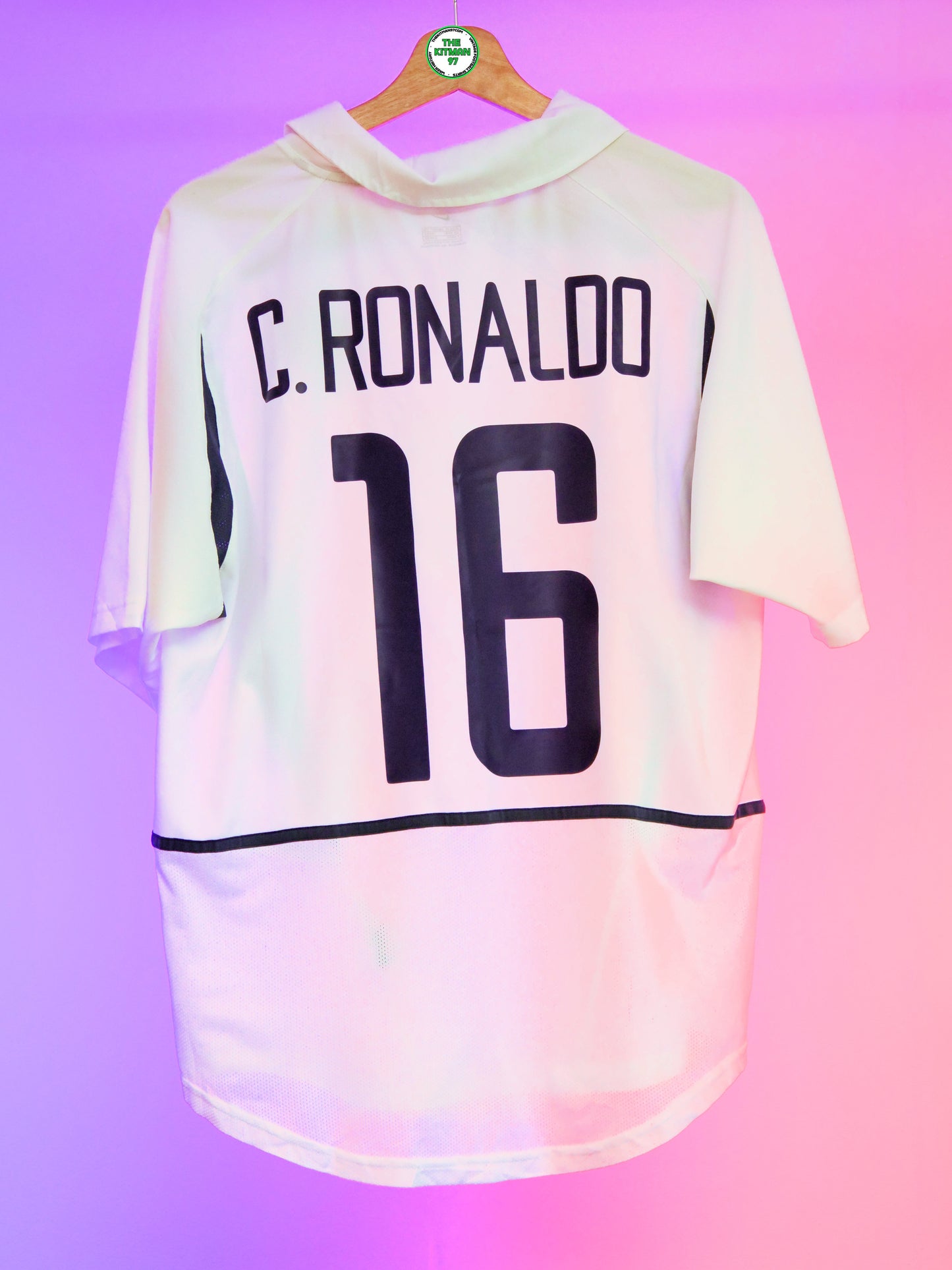 Portugal 2002/2004 Away Shirt (#16 Ronaldo) (M)