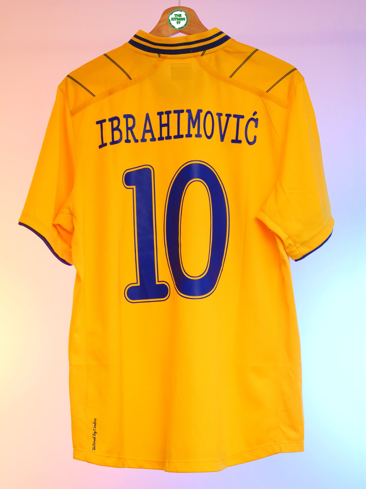 Sweden 2012/2013 Home Shirt (#10 Ibrahimovic) (L)