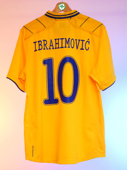 Sweden 2012/2013 Home Shirt (#10 Ibrahimovic) (L)