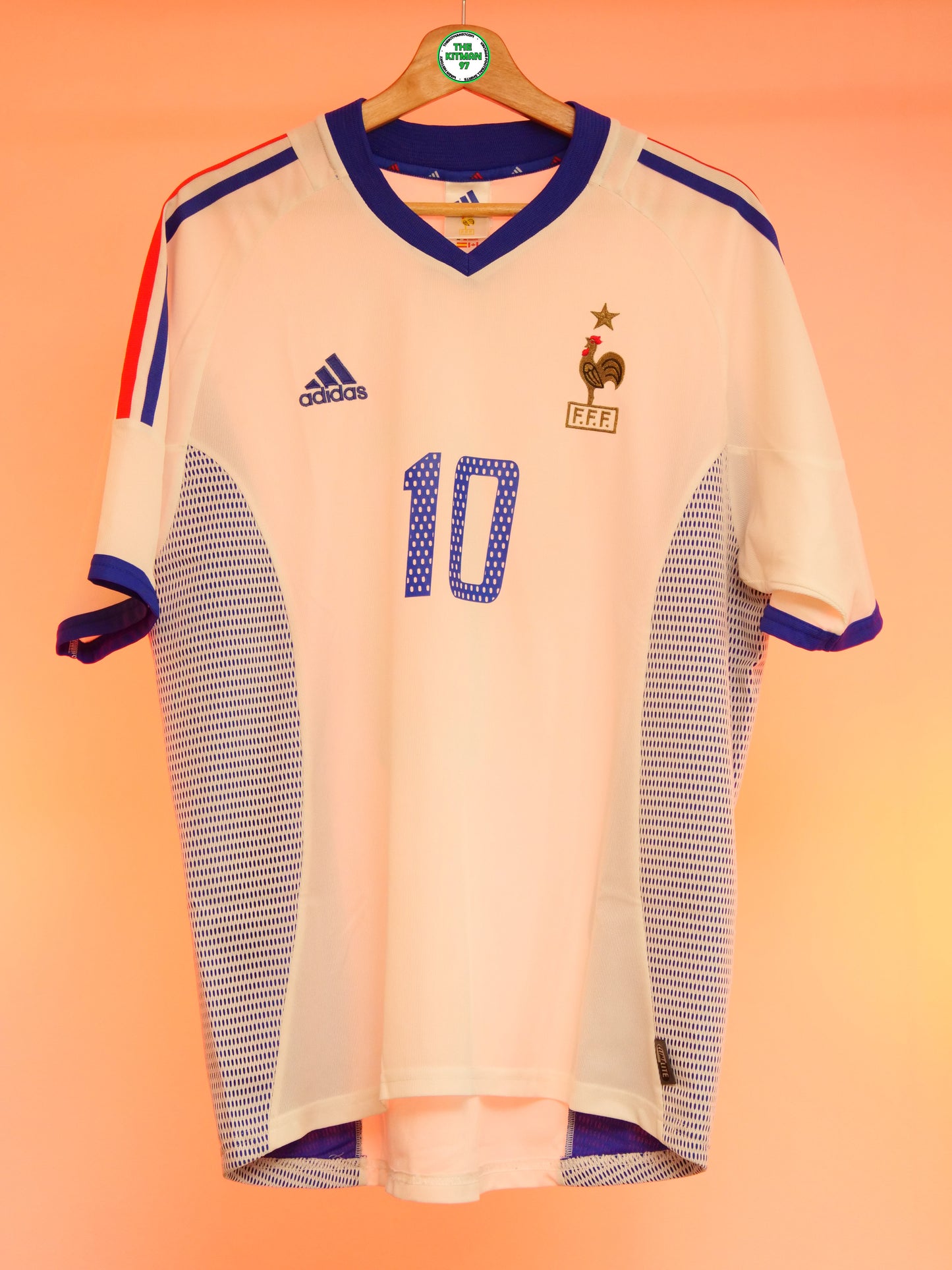 France 2002/2004 Away Shirt (#10 Zidane)