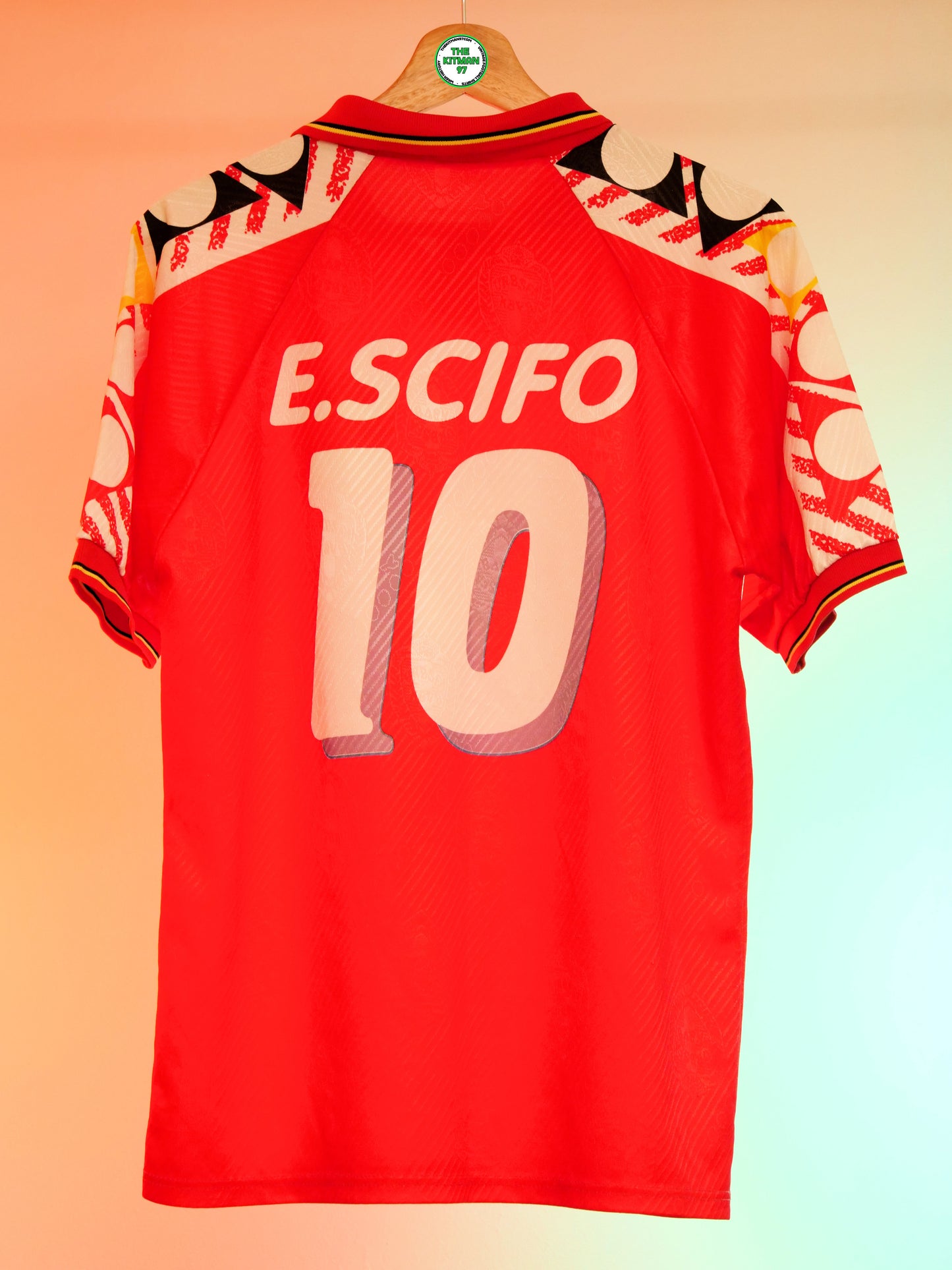 Belgium 1994 Home Shirt (#10 Scifo) (S)