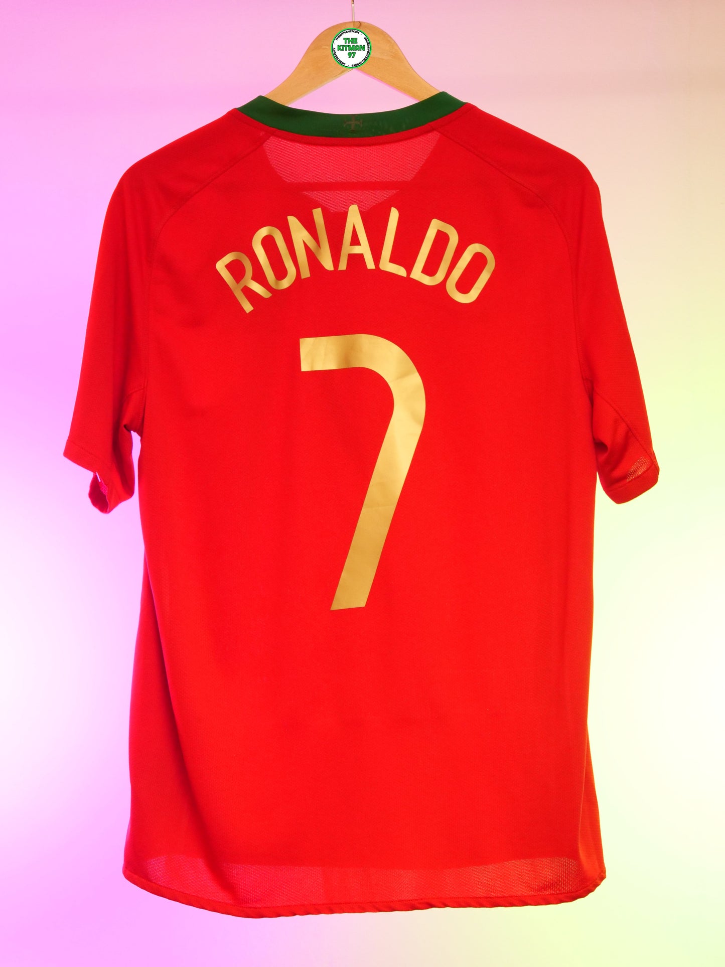 Portugal 2008/2010 Home Shirt (#7 Ronaldo)