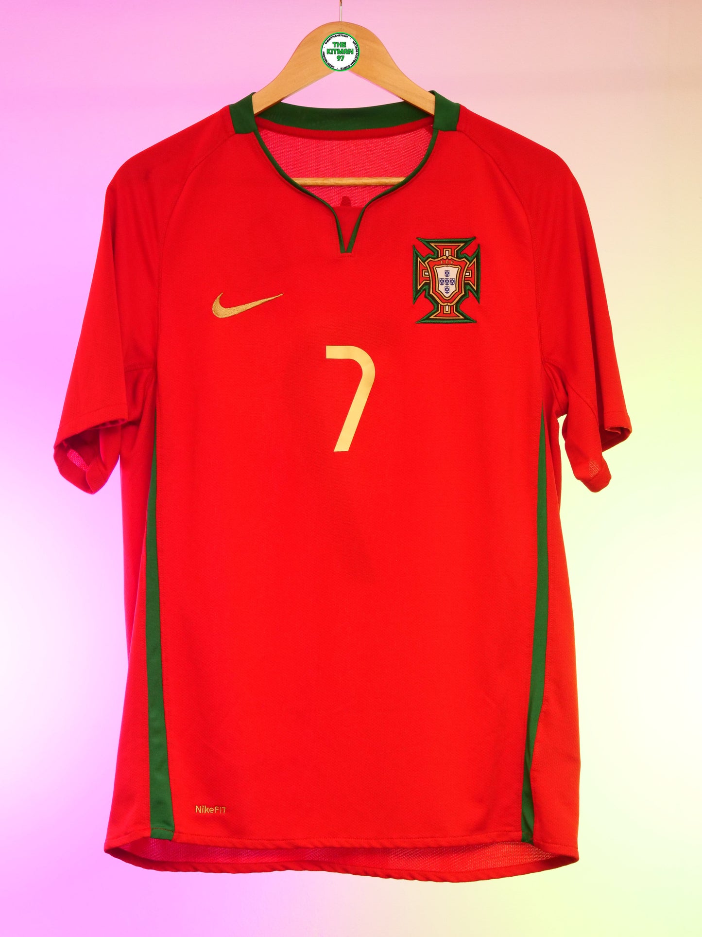 Portugal 2008/2010 Home Shirt (#7 Ronaldo)