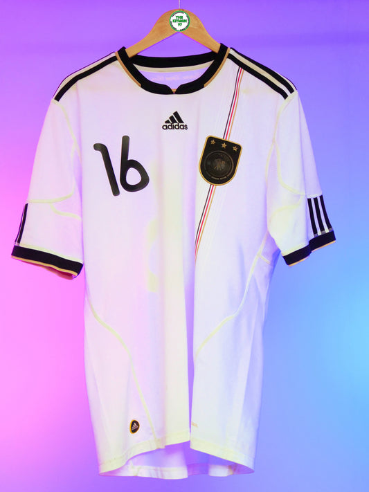 Germany 2010 Home Shirt (#16 Lahm) (L)
