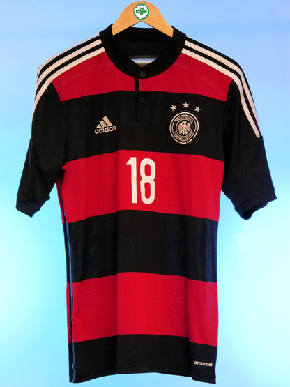 Germany 2014 Away Shirt (#18 Kroos) (M)