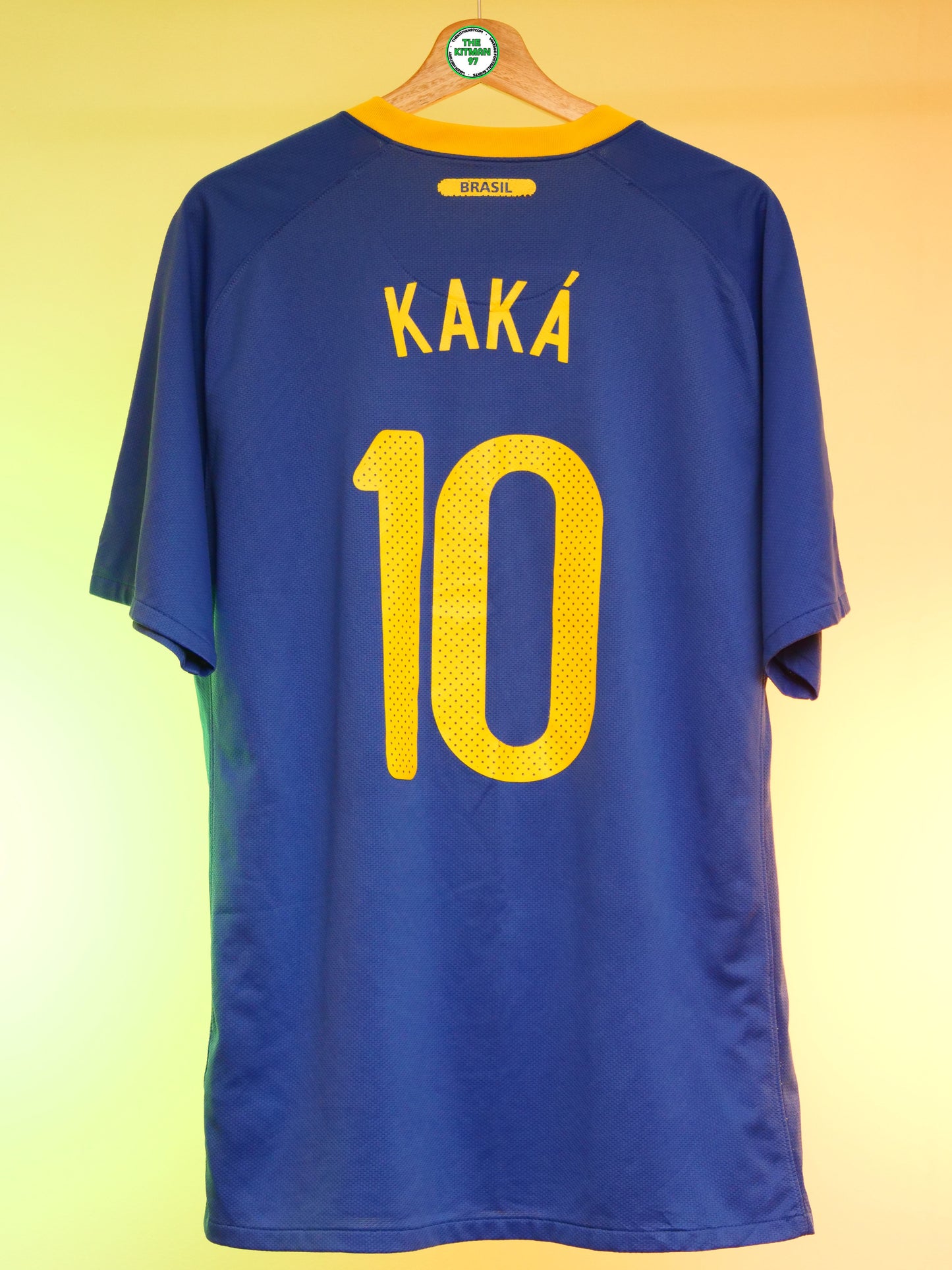 Brazil 2010 Away Shirt (#10 Kaka) (XL)