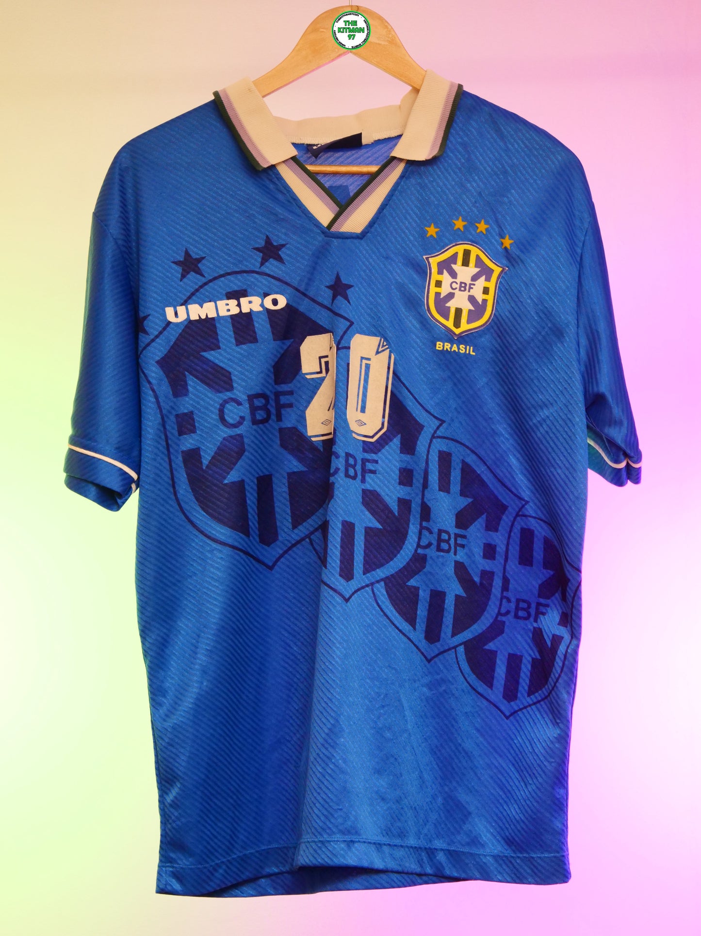 Brazil 1994/1996 Away Shirt (#20 Ronaldo) (M)