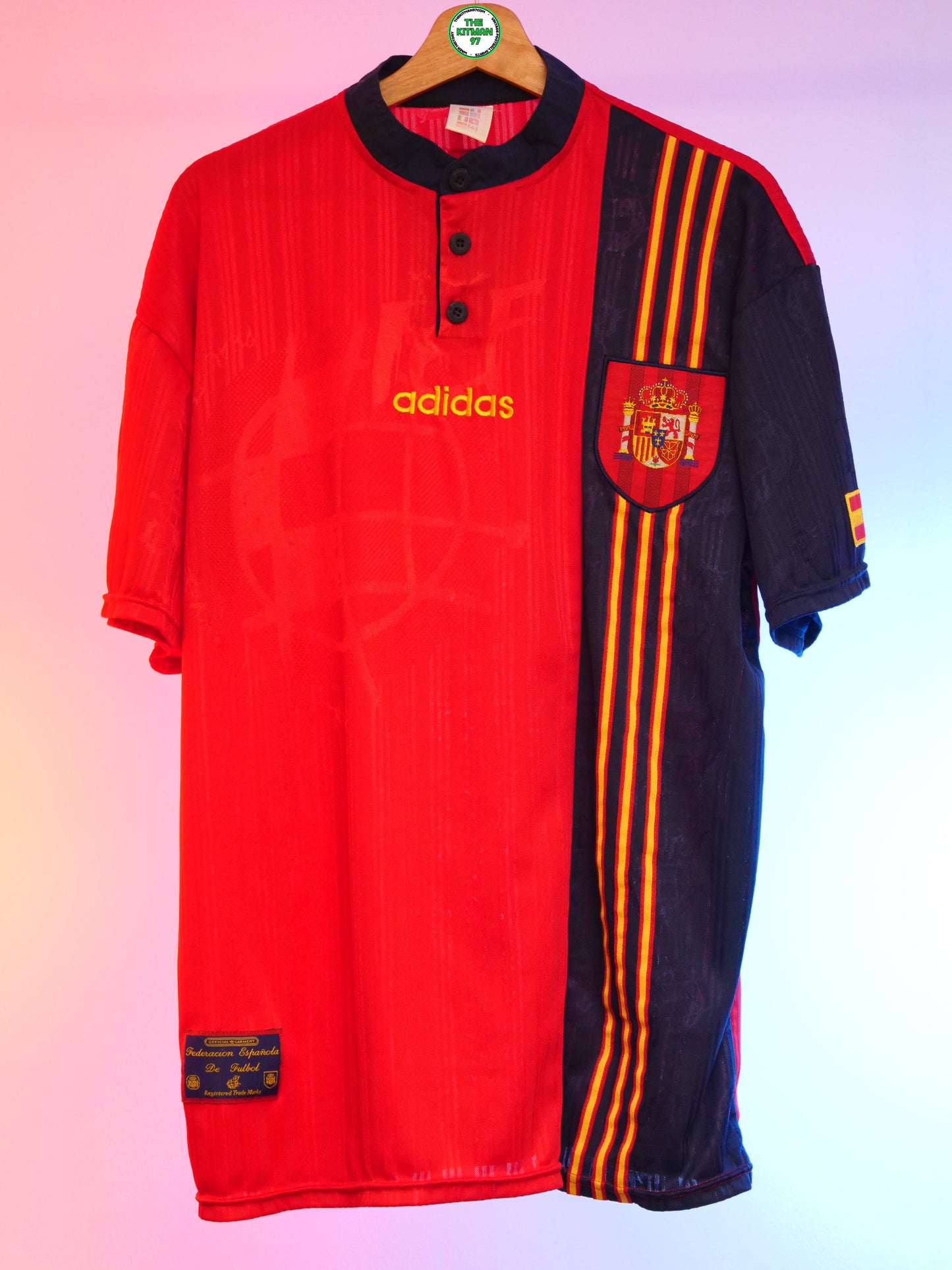 Spain 1996/1998 Home Shirt (XL)