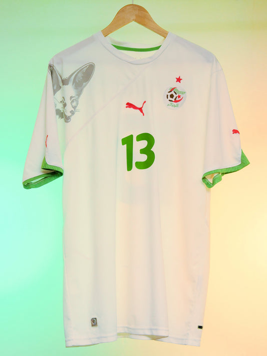 Algeria 2010/2011 Home Shirt (#13 Matmour) (L/XL)