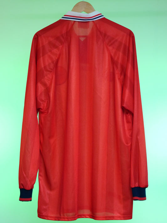 Norway 1998 Home Shirt Longsleeve (Rare) (XL)