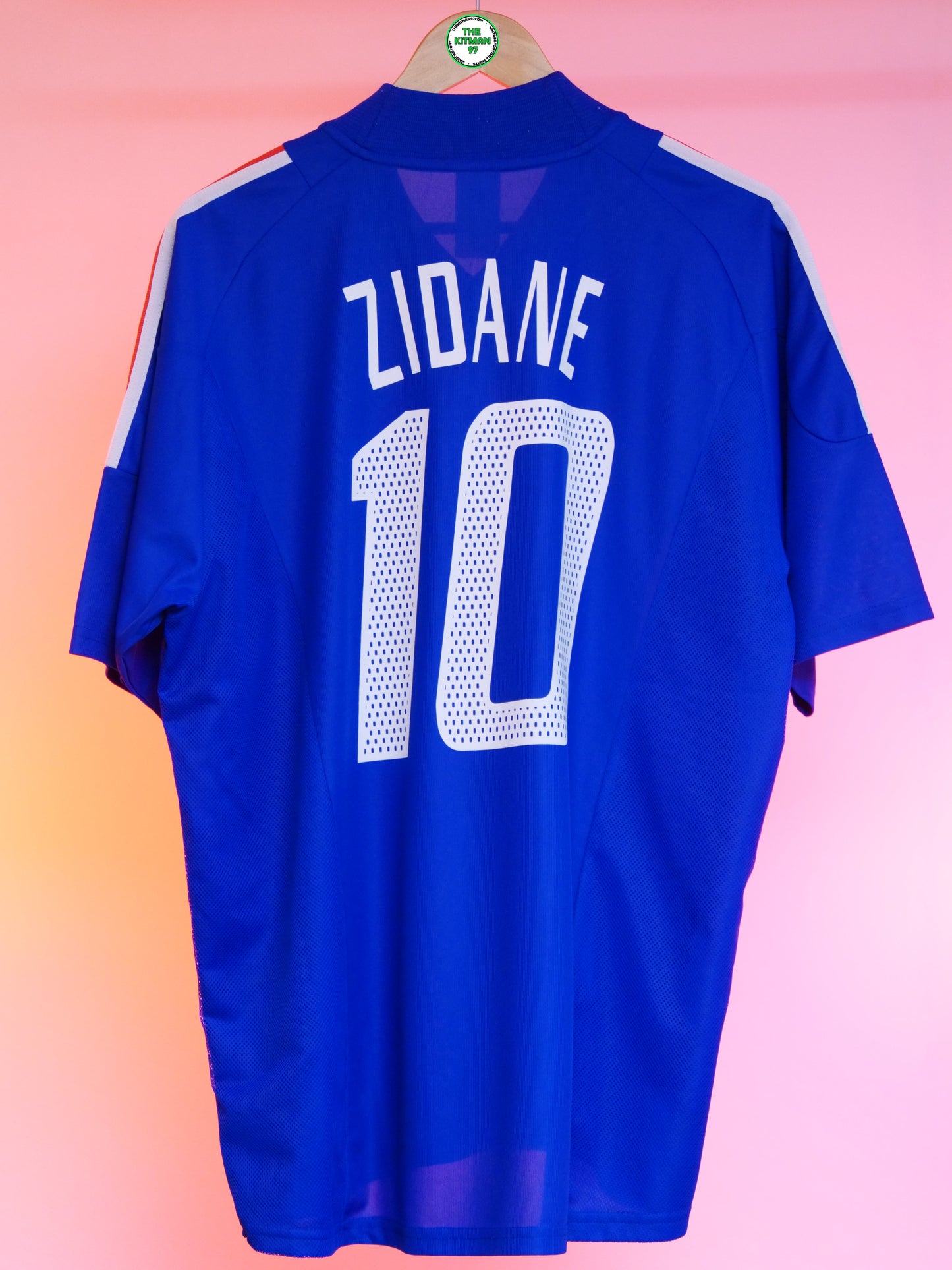 France 2002/2004 Home Shirt (#10 Zidane) (L)