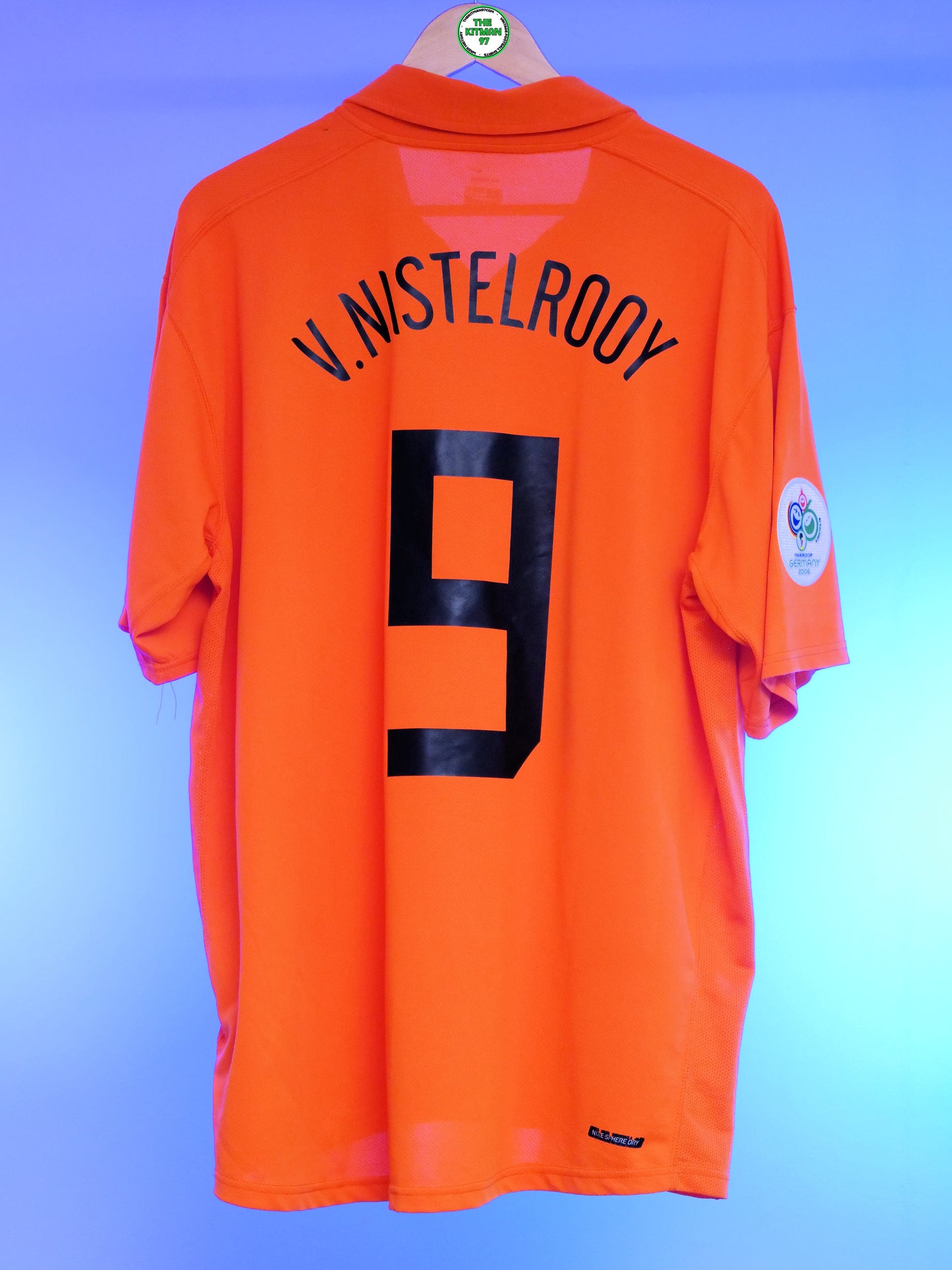 Netherlands 2006 Away Shirt (#9 Van Nistelrooy) (XXL)