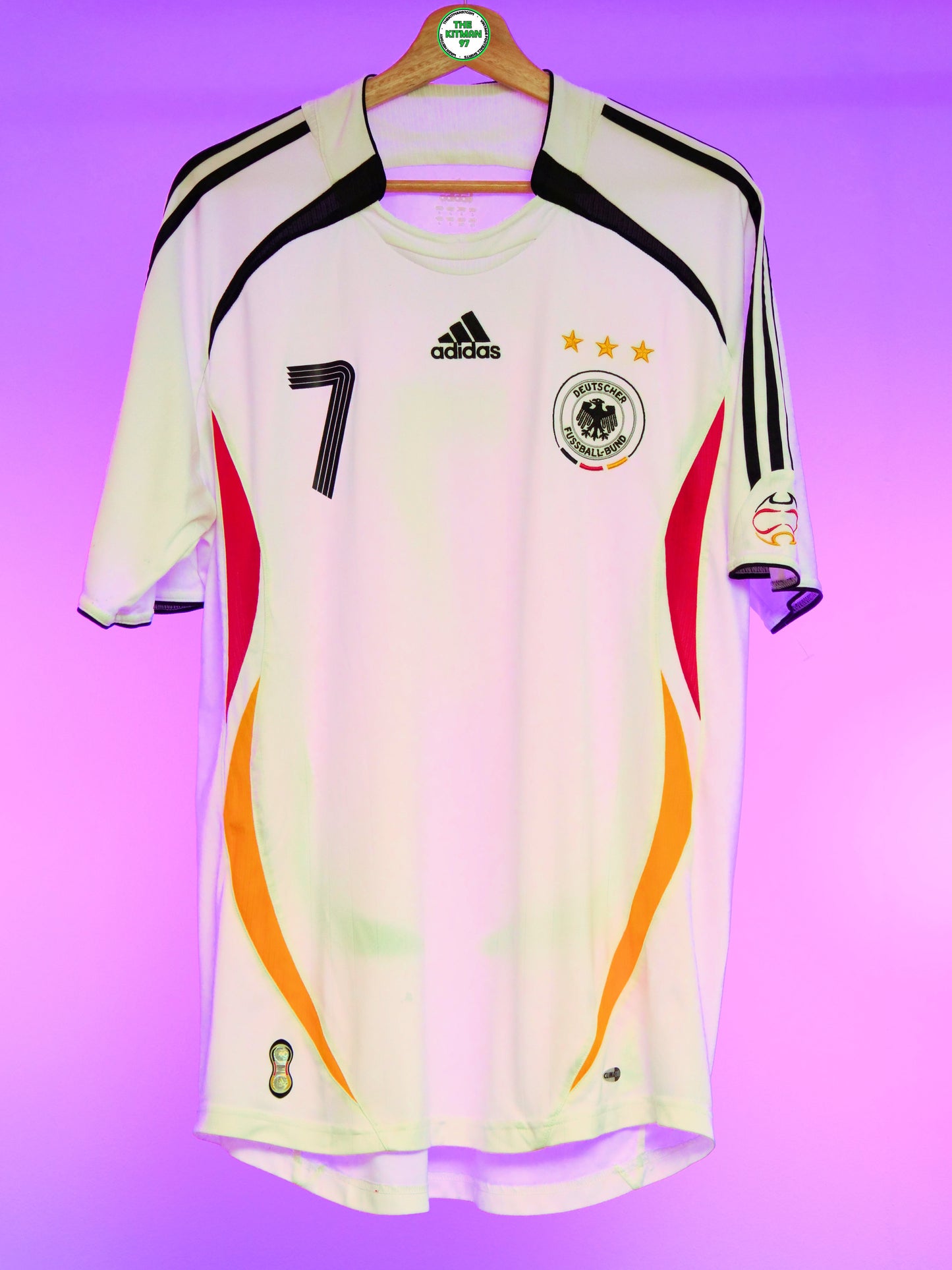 Germany 2006 Home Shirt (#7 Schweinsteiger) (L)