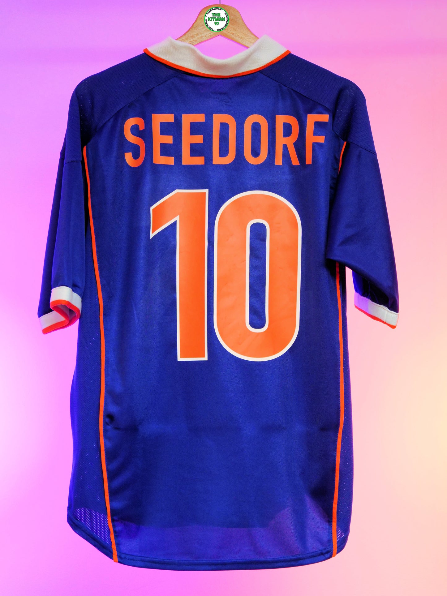 Netherlands 1998/2000 Away Shirt (#10 Seedorf) (M)