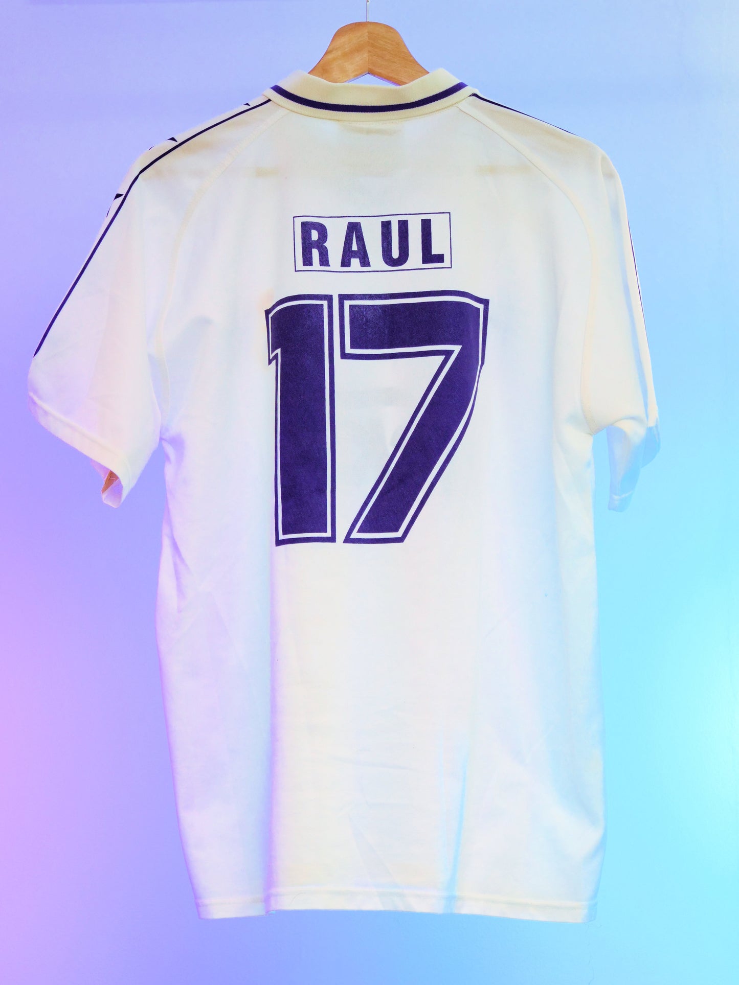 Real Madrid 1994/1996 Home Shirt Taguy (#17 Raul) (XL)