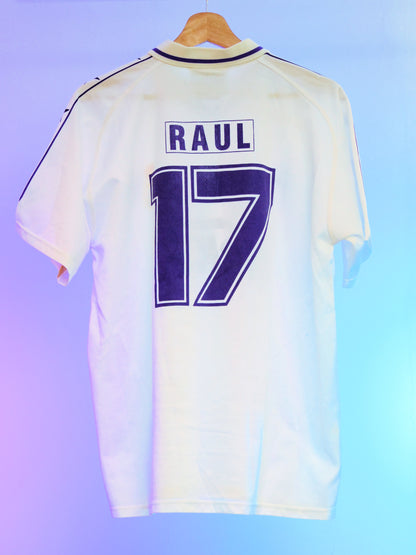 Real Madrid 1994/1996 Home Shirt Taguy (#17 Raul) (XL)