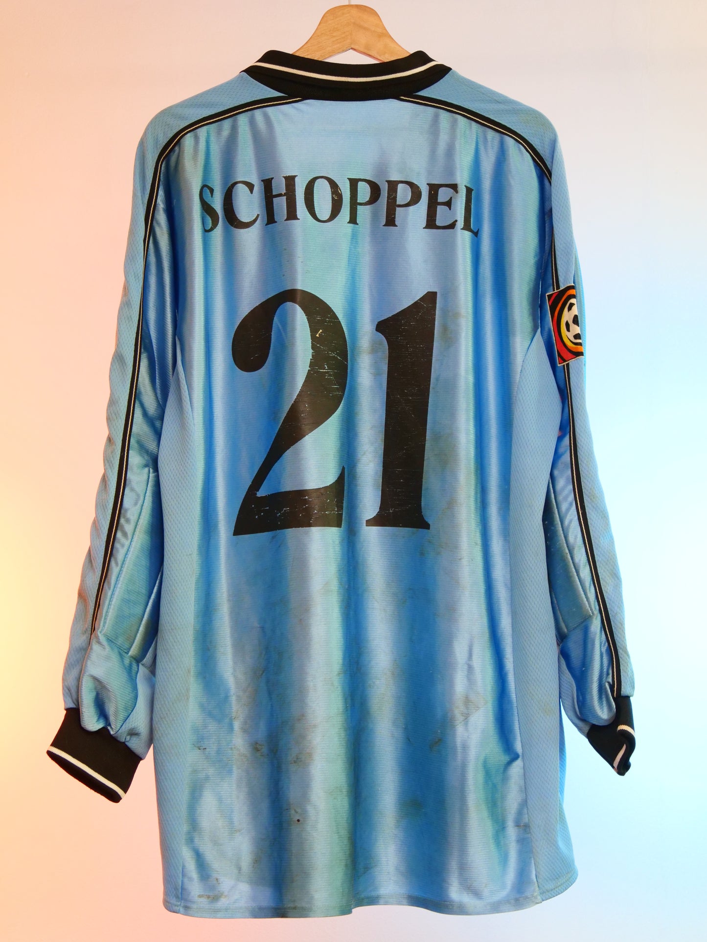 Freiburg 2001/2002 Keeper Shirt Matchworn (#21 Schoppel) (XXL)