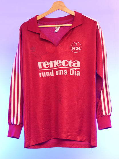 Nürnberg 1990/1992 Home Shirt Longsleeve Signed (M)