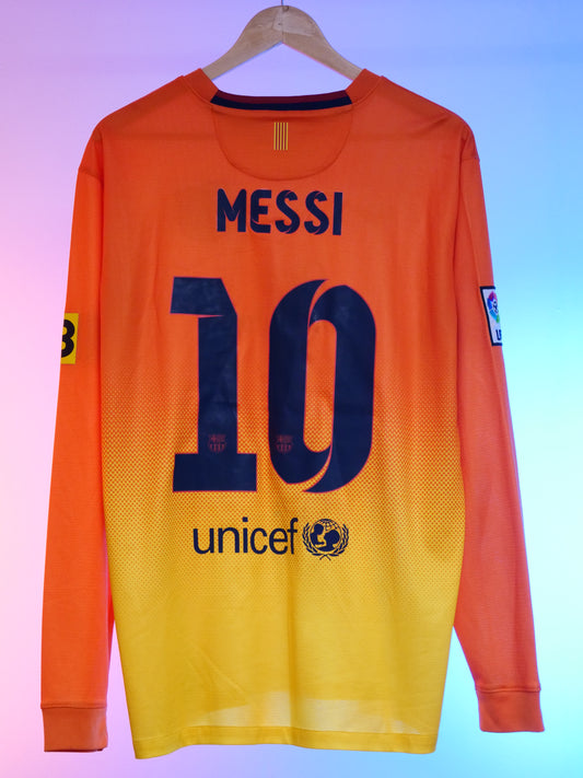 Barcelona 2012/2013 Away Shirt Longsleeve (#10 Messi) (L)