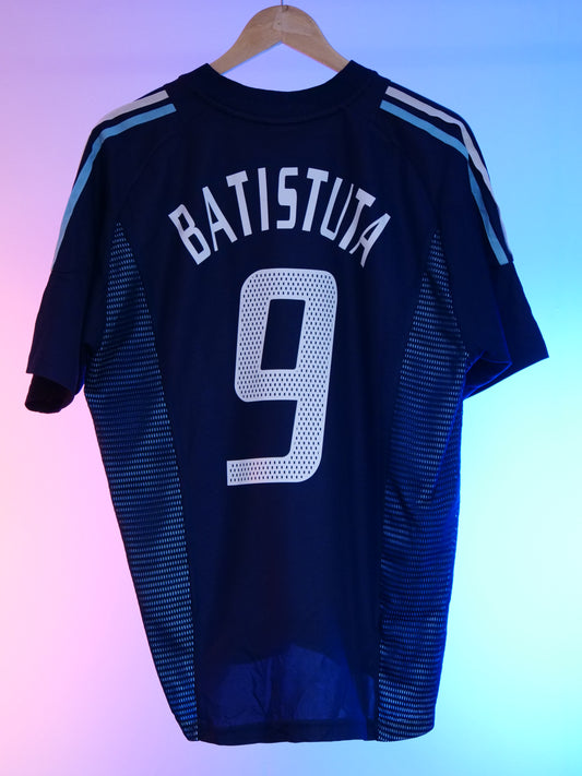 Argentina 2002/2004 Away Shirt (#9 Batistuta) (M)