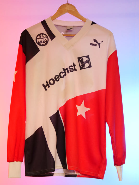Eintracht Frankfurt 1990/1991 Away Shirt Longsleeve (#13) (XL)