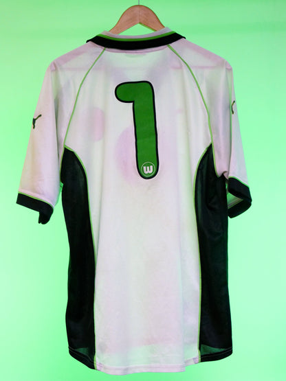 Wolfsburg 1999/2000 Home Shirt (#1) (L)