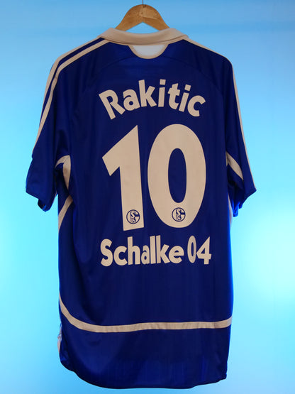 Schalke 04 2006/2007 Home Shirt (#10 Raketic) (XXL)
