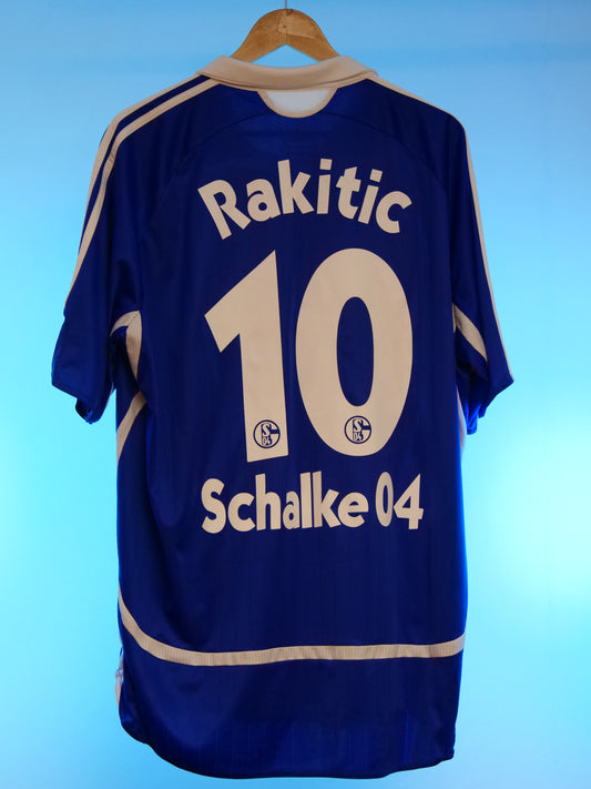 Schalke 04 2006/2007 Home Shirt (#10 Raketic) (XXL)