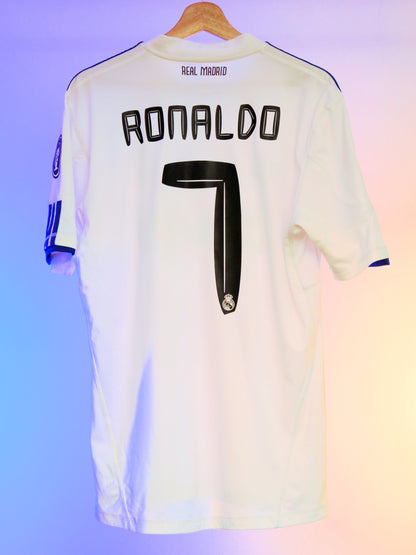Real Madrid 2010/2011 Home Shirt (#7 Ronaldo) (L)