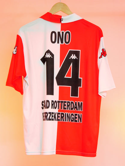 Feyenoord 2002/2003 Home Shirt (#14 Ono) (M)