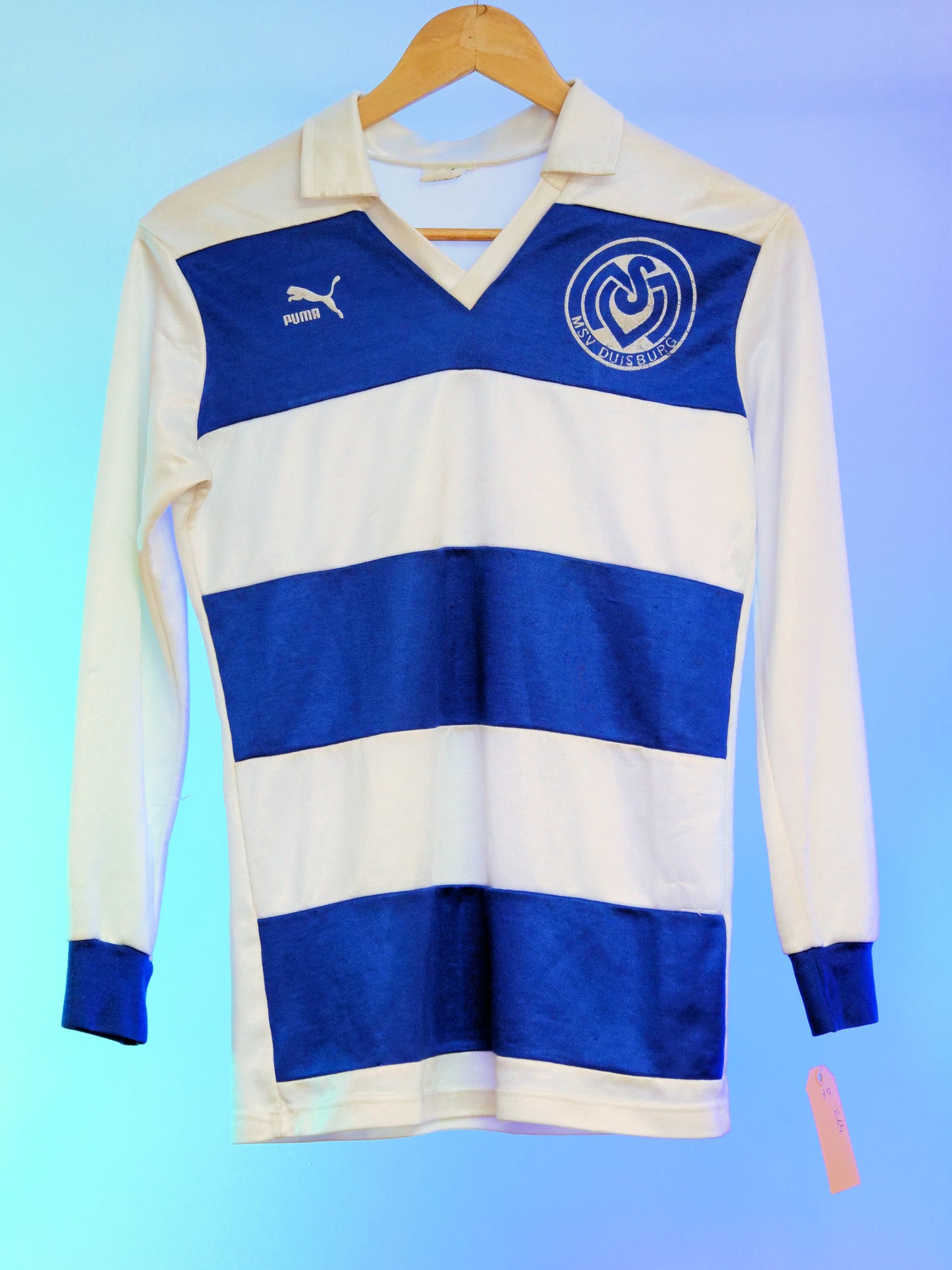 MSV Duisburg 1990/1991 Home Shirt Longsleeve (S)