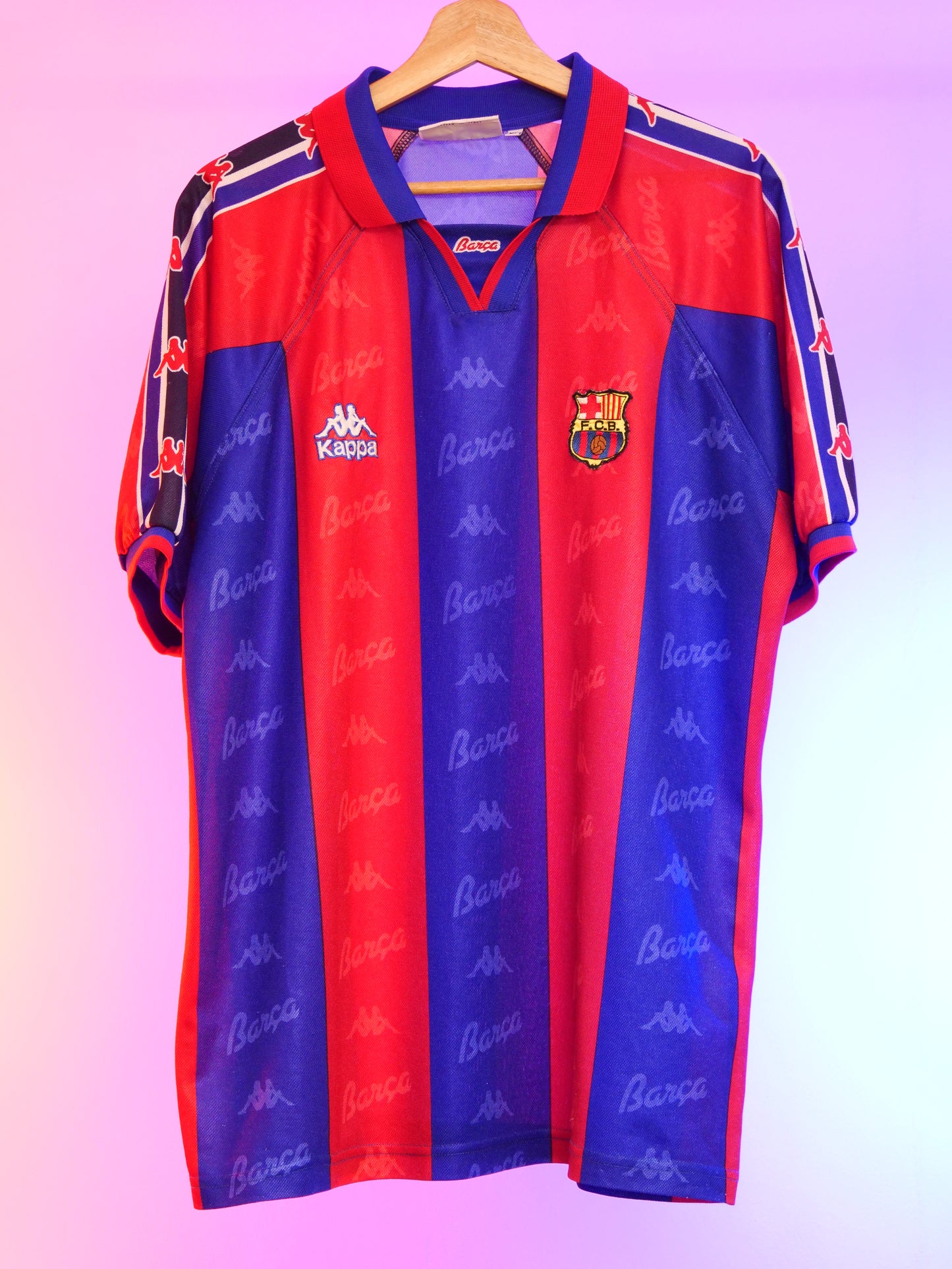 Barcelona 1995/1997 Home Shirt (XL)