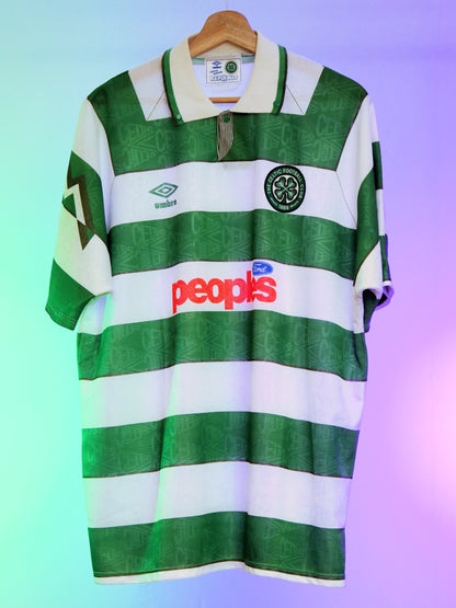 Celtic 1991/1992 Home Shirt (XL)