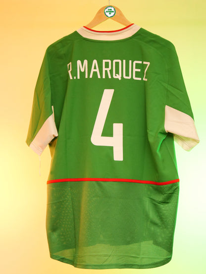 Mexico 2003/2004 Home Shirt (#4 R. Marquez) (XL)